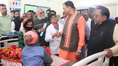 Inspected the Hospital : स्वास्थ्य एवं परिवार कल्याण, चिकित्सा शिक्षा मंत्री जायसवाल ने जिला अस्पताल का किया निरीक्षण