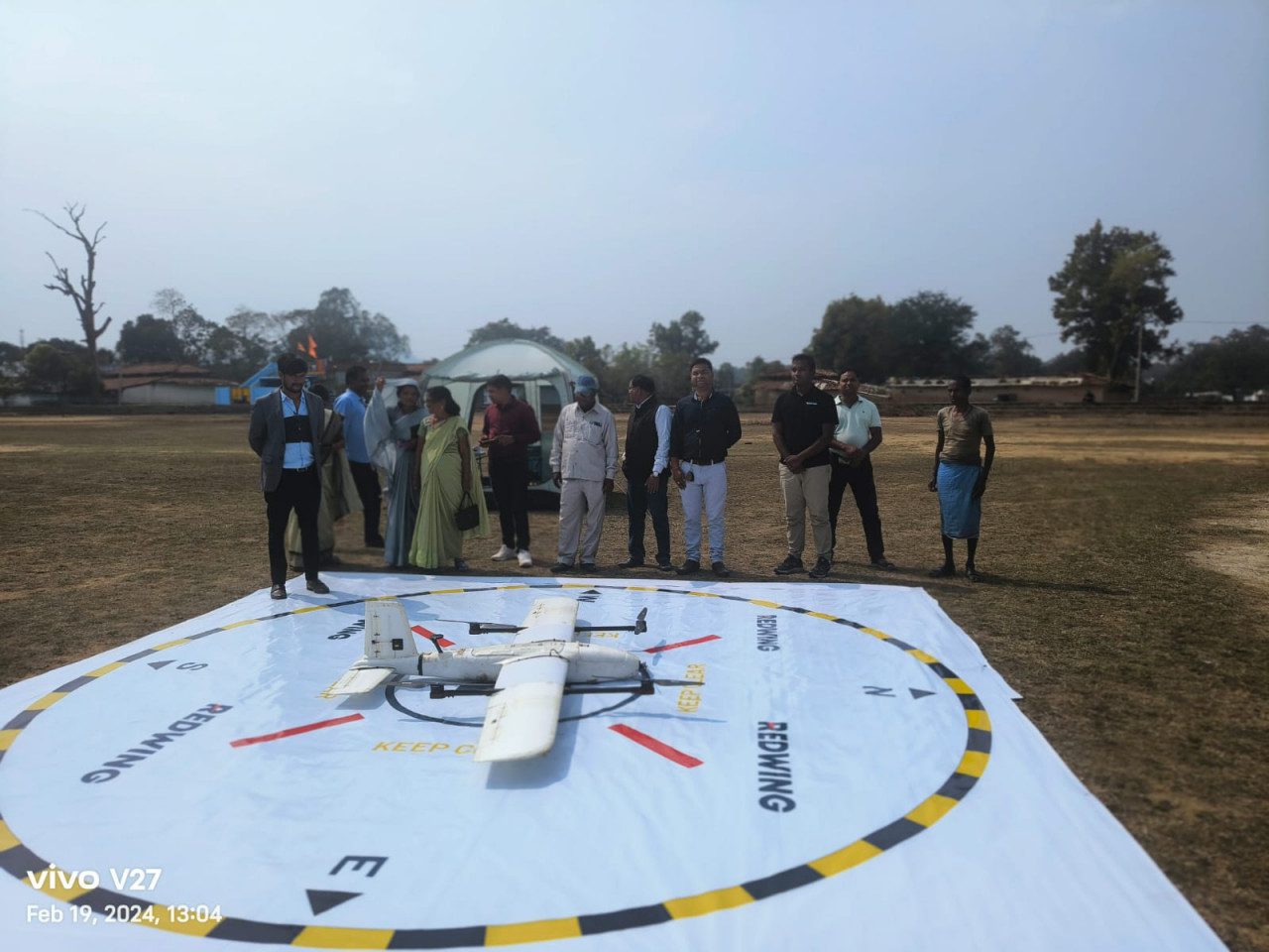 Drone Test Flight : ब्लड सैम्पल परिवहन हेतु 40 किलोमीटर की दूरी वाला ड्रोन परीक्षण उडान का हुआ आयोजन